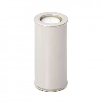 DEKORAČNÍ KERAMICKÝ SVÍTNÍK (FI) 7X15 CM PERLA