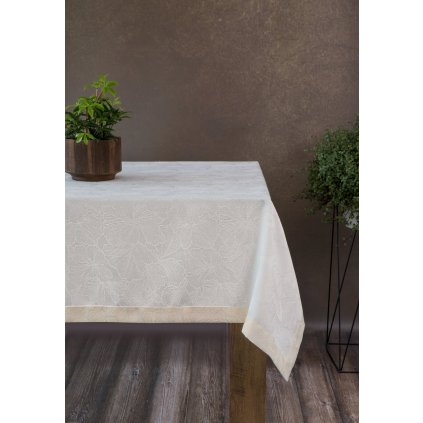 UBRUS LILIAN 145X400 CM KRÉMOVÝ