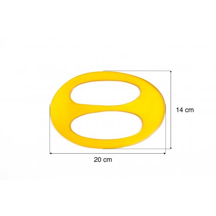 DEKORAČNÍ SPONA NA ZÁVĚS 1233 ORANŽOVÁ