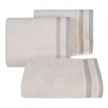 FROTÉ RUČNÍK RIKI 30X50 CM BÉŽOVÁ