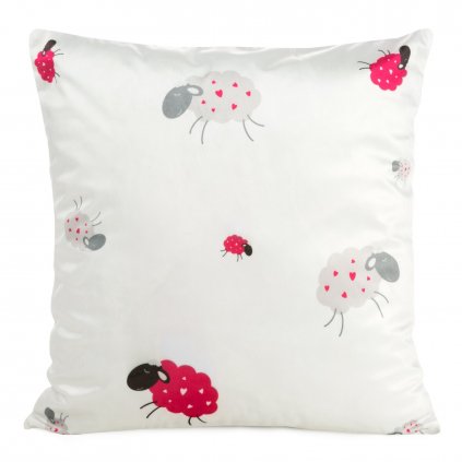 DĚTSKÝ DEKORAČNÍ POVLAK NA POLŠTÁŘ KIDS3 45X45 CM VZOROVANÁ