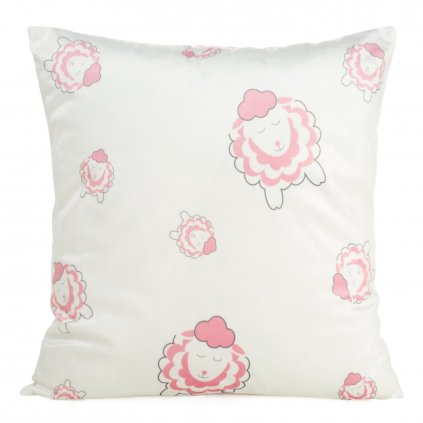 DĚTSKÝ DEKORAČNÍ POVLAK NA POLŠTÁŘ KIDS4 45X45 CM VZOROVANÁ