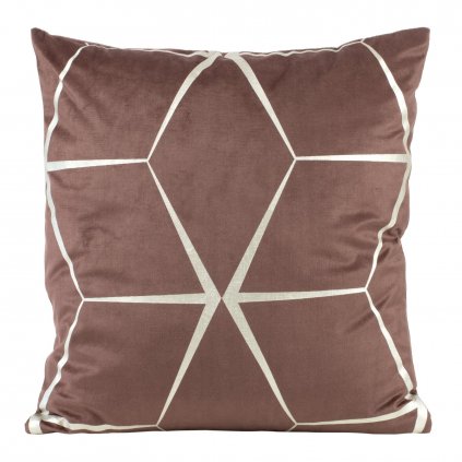 DEKORAČNÍ POVLAK NA POLŠTÁŘ BLINK28 45X45 CM STARORŮŽOVÁ