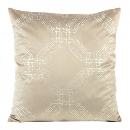 DEKORAČNÍ POVLAK NA POLŠTÁŘ BLINK30 45X45 CM KRÉMOVÁ