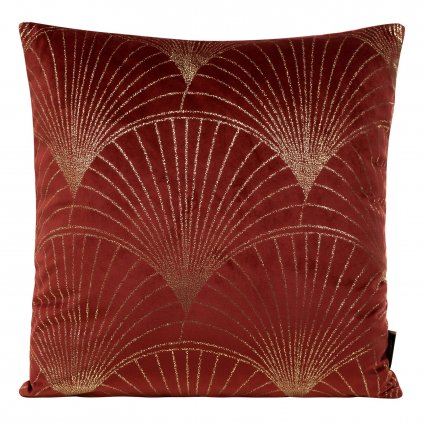 DEKORAČNÍ POVLAK NA POLŠTÁŘ BLINK21 45X45 CM CIHLOVÁ