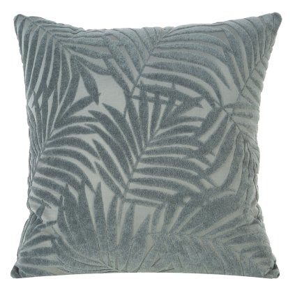 DEKORAČNÍ POVLAK NA POLŠTÁŘ LIVIA 40X40 CM TMAVÁ MÁTOVÁ