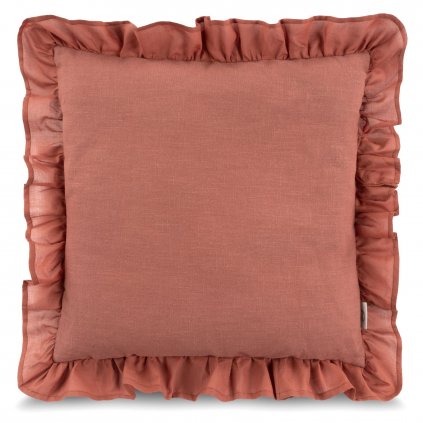 DEKORAČNÍ POVLAK NA POLŠTÁŘ TERRA COLLECTION MOROCCO2 45X45 CM CIHLOVÁ