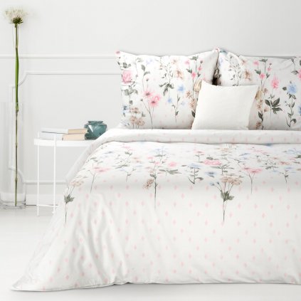 LOŽNÍ POVLEČENÍ SARA14 140X200, 1KS 70X90 CM VZOROVANÉ