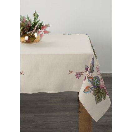 UBRUS NAT 140X180CM VZOROVANÝ