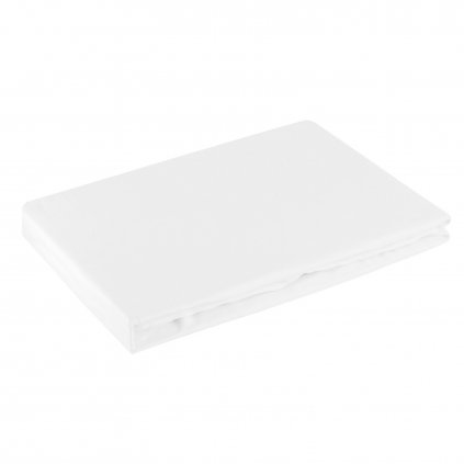 MAKOSATENOVÉ PROSTĚRADLO NOVA S GUMIČKOU 140X200 CM, VÝŠKA 30 CM BÍLÁ