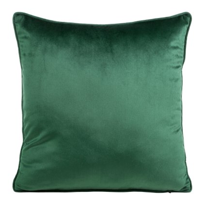 DEKORAČNÍ POVLAK NA POLŠTÁŘ MEL 2 40X40 CM TMAVĚZELENÁ