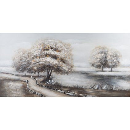 RUČNĚ MALOVANÝ OBRAZ 581B 120X60 CM