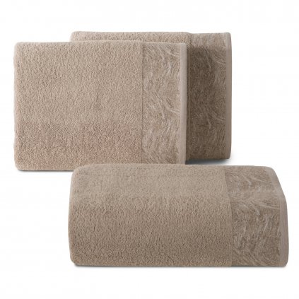 FROTÉ RUČNÍK RUBI 50X90 CM BÉŽOVÁ