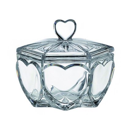 bohemia bomboniera serce 130mm