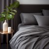 posciel satyna bawelniana j szary 037 180x200