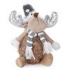 VÁNOČNÍ DEKORAČNÍ FIGURKA REINDEER 35 CM VÍCEBAREVNÁ