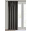 ZATEMŇOVACÍ ZÁVĚS NA PÁSCE LOGAN 135X270 CM ŠEDÁ