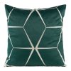 DEKORAČNÍ POVLAK NA POLŠTÁŘ BLINK28 45X45 CM TMAVĚZELENÁ