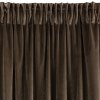 ZATEMŇOVACÍ ZÁVĚS NA PÁSCE ŘÍ 140X270 CM HNĚDÁ