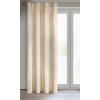 ZATEMŇOVACÍ ZÁVĚS NA KROUŽCÍCH RIA 140X250 CM BÉŽOVÁ