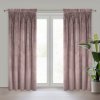 ZATEMŇOVACÍ ZÁVĚS NA PÁSCE RIA 140X270 CM PÚDROVĚ RŮŽOVÁ