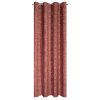 ZÁVĚS NA KROUŽCÍCH OCTAVIA 140X250 CM STARORŮŽOVÁ
