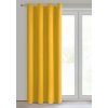 ZATEMŇOVACÍ ZÁVĚS NA KROUŽCÍCH LOGAN 135X250 CM HOŘČICOVÁ
