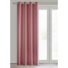 ZÁVĚS NA KROUŽCÍCH RITA 140X250 CM STARORŮŽOVÁ
