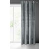 ZATEMŇOVACÍ ZÁVĚS NA KROUŽCÍCH SAMANTA 140X250 CM GRAFITOVÁ