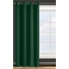 ZATEMŇOVACÍ ZÁVĚS NA KROUŽCÍCH PARISA 135X250 CM TMAVĚZELENÁ