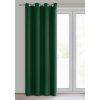 ZATEMŇOVACÍ ZÁVĚS NA KROUŽCÍCH LOGAN 135X250 CM ZELENÁ