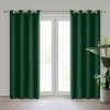 ZATEMŇOVACÍ ZÁVĚS NA KROUŽCÍCH LOGAN 135X250 CM ZELENÁ
