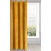ZATEMŇOVACÍ ZÁVĚS NA KROUŽCÍCH RIA 140X250 CM HOŘČICOVÁ