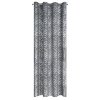 ZATEMŇOVACÍ ZÁVĚS NA KROUŽCÍCH SARA 140X250 CM VZOROVANÁ