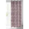 ZATEMŇOVACÍ ZÁVĚS NA KROUŽCÍCH SARA 140X250 CM PÚDROVĚ RŮŽOVÁ