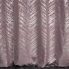 ZATEMŇOVACÍ ZÁVĚS NA KROUŽCÍCH SARA 140X250 CM PÚDROVĚ RŮŽOVÁ