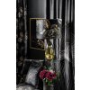 ZATEMŇOVACÍ ZÁVĚS NA KROUŽCÍCH LIMITED COLLECTION PEONIA2 140X250 CM ČERNÁ