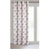 ZATEMŇOVACÍ ZÁVĚS NA KROUŽCÍCH ASETA 140X250 CM VZOROVANÁ