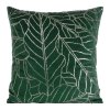DEKORAČNÍ POVLAK NA POLŠTÁŘ BLINK32 45X45 CM TMAVĚZELENÁ