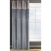 ZATEMŇOVACÍ ZÁVĚS NA KROUŽCÍCH AGNES 140X250 CM GRAFITOVÁ