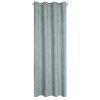 ZATEMŇOVACÍ ZÁVĚS NA KROUŽCÍCH ISLA 140X250 CM ŠEDÁ