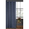 ZÁVĚS NA KROUŽCÍCH PIERRE CARDIN INGA 140X250 CM TMAVĚMODRÁ