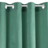 ZATEMŇOVACÍ ZÁVĚS NA KROUŽCÍCH PIERRE 140X250 CM MENTOLOVÁ
