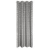 ZATEMŇOVACÍ ZÁVĚS NA KROUŽCÍCH LAURA 140X250 CM ŠEDÁ