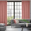 ZATEMŇOVACÍ ZÁVĚS NA PÁSCE PIERRE 140X300 CM STARORŮŽOVÁ