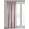ZATEMŇOVACÍ ZÁVĚS NA PÁSCE PIERRE 140X300 CM PÚDROVĚ RŮŽOVÁ