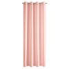 ZÁVĚS NA KROUŽCÍCH RITA 140X250 CM SVĚTLERŮŽOVÁ