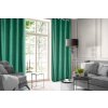 ZATEMŇOVACÍ ZÁVĚS NA KROUŽCÍCH JULIA 140X250 CM ZELENÁ