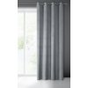 ZATEMŇOVACÍ ZÁVĚS NA KROUŽCÍCH JULIA 140X250 CM ŠEDÁ
