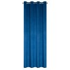 ZATEMŇOVACÍ ZÁVĚS NA KROUŽCÍCH JULIA 140X250 CM KRÁLOVSKÁ MODRÁ
